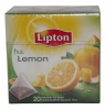 Lipton Чай чёрный (лимон), 20 пир.
