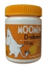 MOOMIN D-vitamin 10 мг, с ароматом апельсина, 100 шт