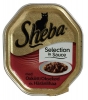 Sheba Корм для кошек говядина в соусе, 85 гр