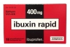 ibuxin rapid ibuprofen 400 mg, 10 табл.
