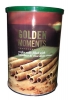 Golden Moments Вафельные трубочки какао фундук, 400 гр