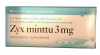 Zyx minttu 3 mg, 20 шт