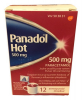 Panadol Hot Paracetamol 500 mg (черная смородина и ментол), 12 п