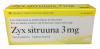 Zyx Sitruuna 3 mg, 20 шт
